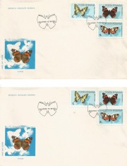 |Romania, LP 1130/1985, Fluturi, FDC foto