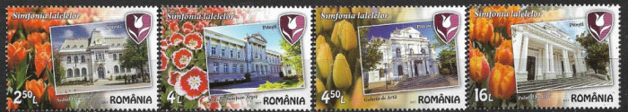 C2128 - Romania 2017 - Simfonia lalelelor 4v. neuzat,perfecta stare