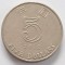 Hong Kong, 5 Dollars 2012