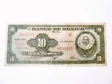 Rară! Mexic 10 Pesos 1963,bancnota din imagini la cel mai mic preț