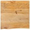 Blat de masă contur organic 40x40x2,5 cm lemn masiv de mango