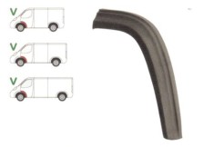 Segment reparatie aripa fata Mercedes 406-613 / O 309 din 1977-1985 Partea Stanga, punte fata partea din Spatele rotii, element exterior