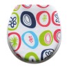 Capac pentru WC cu burete, Abstract, KY5062, 400 x 360 mm