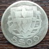 Moneda Argint Portugalia 5 Escudos 1933 A362 Argint