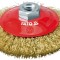 Perie rotunda alama fir nerasucit bormasina prindere M14 100 mm YATO