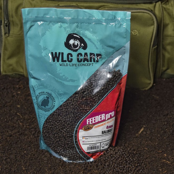 Pelete WLC, Halibut, 4mm, 800g