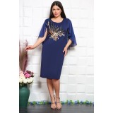 Rochie de Ocazie Rimini Bleumarin - 52Marimea