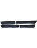 Set Ornamente laterale portiere negru mat Ford Ranger T6, T7, T8 2012-2022