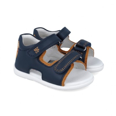 Sandale pentru copii leusor, garvalin, 252317, bleumarin (marime: 18(10,8-11,5 cm)) foto