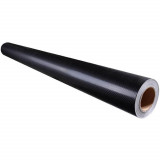 Folie colantare auto, carbon lacuit 5d, 1m x 1,52m, negru