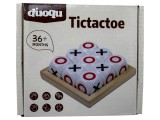 Joc Tic Tac Toe din lemn pentru copii 13x13x4 cm