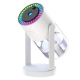 Proiector cu laser, 2in1, umidificator portabil, lumini led rgb, 5V, 2W, lumina