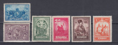 ROMANIA 1929 LP 82 - 10 ANI DE LA UNIREA TRANSILVANIEI SERIE MNH foto