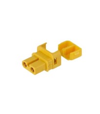 Mufa alimentare DC XT30 mama 2 pini pe cablu cu lipire 15A 500V AMASS XT30ULW-F