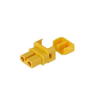 Mufa alimentare DC XT30 mama 2 pini pe cablu cu lipire 15A 500V foto