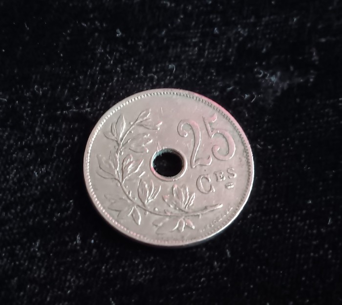 C50 - Moneda foarte veche - 25 centimes - Belgia - 1927