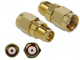 Adaptor RP-SMA plug la SMA jack 10GHz, Delock 89976
