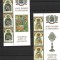 ROMANIA 2023 - SFINTI ROMANI AI ORTODOXIEI, 3 SERII + MANSETA, MNH - LP 2432