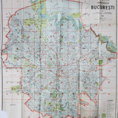 Planul Municipiului Bucuresti, 1939, ULISSE SIMBOTEANU SI M. D. MOLDOVEANU