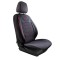 Set Huse Scaune Auto Panda Prestige, Negru cu cusatura Rosie, 11 piese Automobile ProTravel