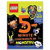 Carte de activitati, LEGO 5 Minute, Construieste un Monstru