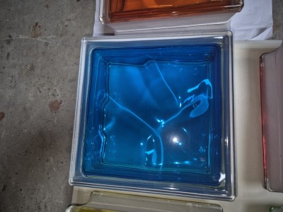 Caramida de sticla foto