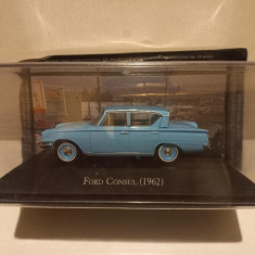 Macheta Ford Consul - 1962 1:43 Deagostini Mexic