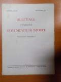 BULETINUL COMISIUNII MONUMENTELOR ISTORICE , PUBLICATIE TRIMESTRIALA , ANUL XXVII , FASCICOLA 81 , IULIE-SEPTEMBRE , Bucuresti 1934