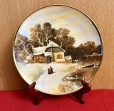 FARFURIE DECORATIVA DIN PORTELAN SCHUMANN ARZBERG BAVARIA D24cm