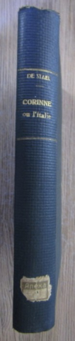 Madame de Stael - Corinne ou l&#039;Italie (1924)