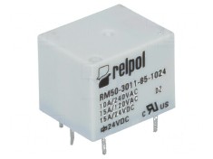 Releu electromagnetic SPDT 24VDC 15A 10A/240VAC RM50