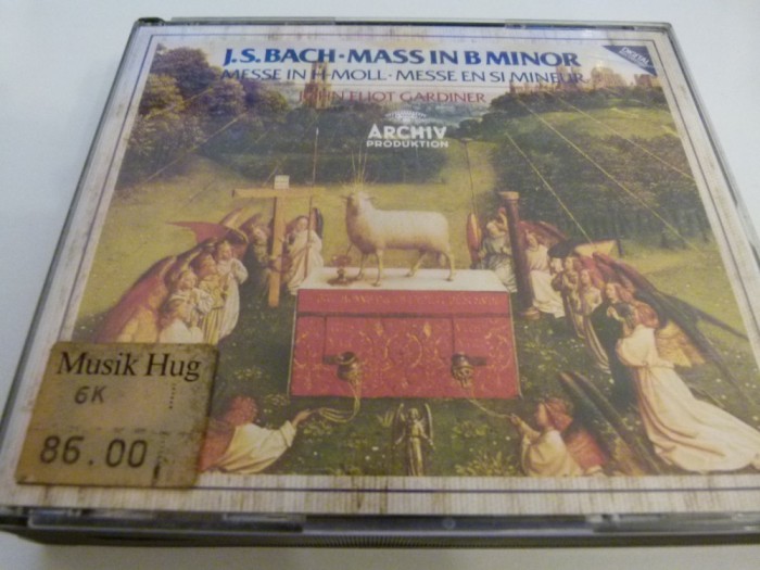 Mass in B minor - Bach, John Eliot Gardiner, 2 cd