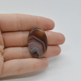 Cabochon agat botswana 33x21x5mm c25