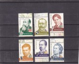 ROMANIA 2012 - PORTRETELE BANCNOTELOR, SERIE COMPLETA, MNH - LP 1932, Istorie, Nestampilat