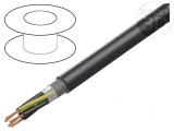 Cablu &Ouml;LFLEX&reg; ROBUST 215C 5G0,5mm&sup2; negru 300V 500V CPR Fca