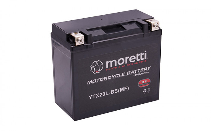 Baterie moto/atv AGM 12v, 18ah, Gel, MTX20L-BS Cod Produs: MX_NEW AKUYTX20L-BSMOR000
