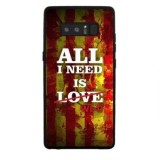 Husa samsung s8 multicolor mesaj love, Flippy