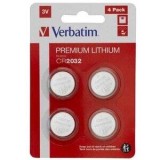 Verbatim Baterii Lithium CR2032 3V 4buc 49533