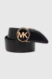 Cumpara ieftin MICHAEL Michael Kors curea de piele femei, culoarea negru