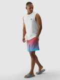 Șort de plajă boardshort pentru bărbați - culoarea coral, 4F Sportswear