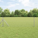 VidaXL Posturi de gard 7 buc &Oslash;32 mm 100 cm Oțel galvanizat