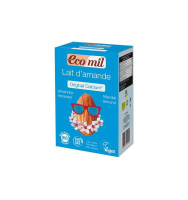 Pudra Instant pentru Bautura cu Migdale Original cu Calciu Bio 800gr Ecomil foto