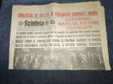 Cumpara ieftin ZIARUL SCANTEIA 22 NOIEMBRIE 1989 AL 14 - LEA CONGRES PCR
