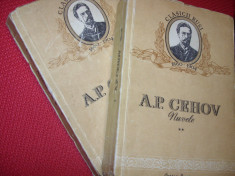 A. P. CEHOV - NUVELE ( Cartea Rusa, 2 vol. ) * foto