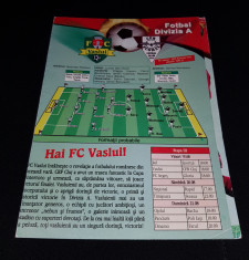 Program FC Vaslui - CFR Cluj foto