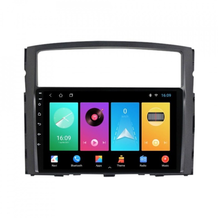 Navigatie dedicata cu Android Mitsubishi Pajero IV 2006 - 2018, 1GB RAM, Radio