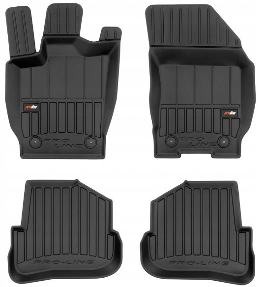 Set Covorase Auto Cauciuc Negro Audi A1 2010-2014 Sportback Pro Line Tip Tavita 3D 3D425835