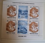 Ungaria 1973 - stampila prima zi - CSCE Helsinki - Michel bloc 99A
