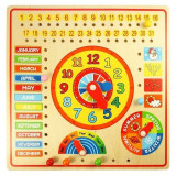 Calendar luni, zile, data si ora, BigJigs Toys