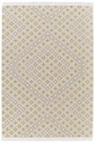 Cumpara ieftin Covor Model RE BORN 21711-860, Marime 80 x 150 cm, Bej, Bumbac reciclat si Polipropilena, Living, Dormitor, Sufragerie, Birou